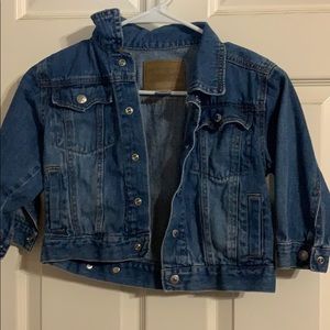 Levi Strauss &Co toddler size 4 jean jacket